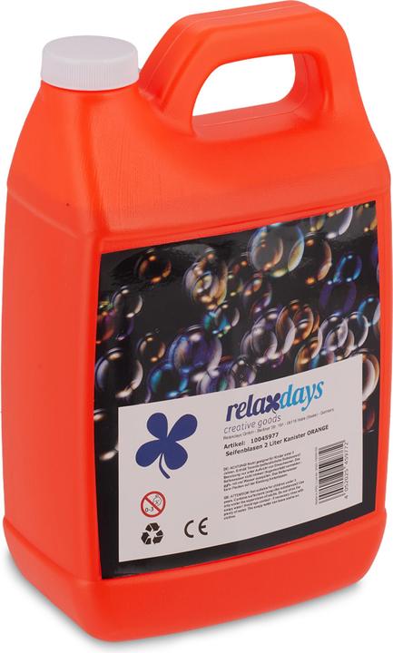 Actual product image Relaxdays Bubble refill canister