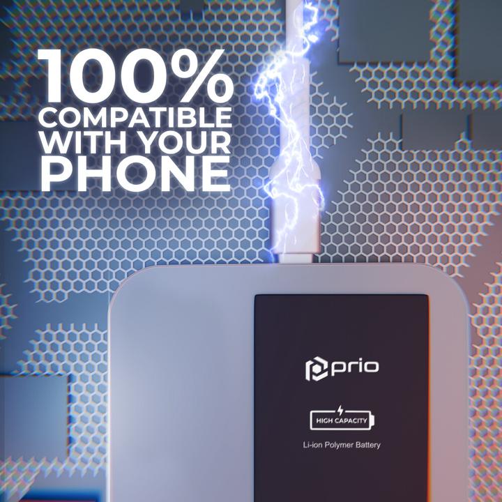 Produktbild prio Hochleistungsakku für iPhone SE (2020) (2200 mAh) - Universal APN -