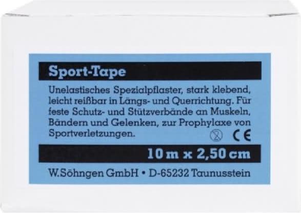 Produktbild Söhngen 1009208 Sport-Tape 10 m x 2.5 (1 x)