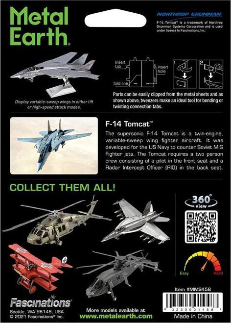 Image du produit Metal Earth F-14 Tomcat