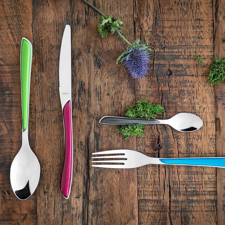 Produktbild Kuppels PRISMA Besteckset 24-teilig, wildberry, hochglanzpoliert, für 6 Personen (24 Stück, Besteck Set)