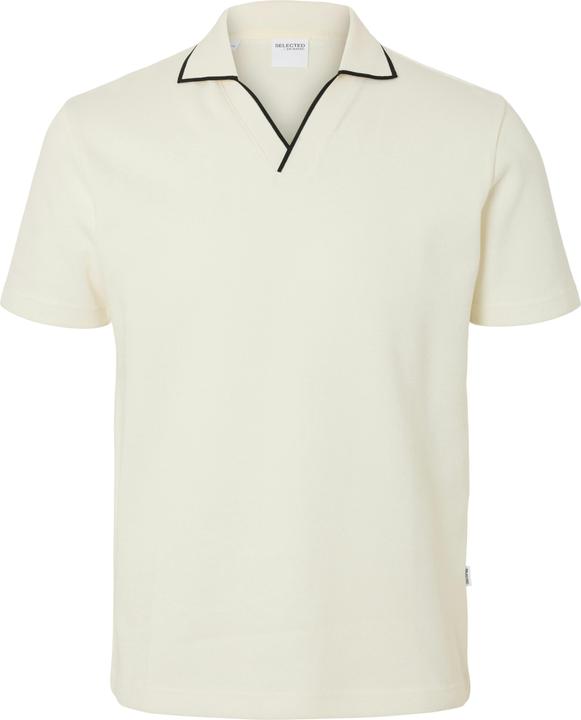 Selected Homme Baumwollmix V-Ausschnitt Polo shirt (M)