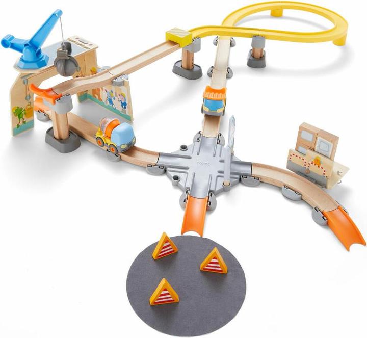 Produktbild Haba Kullerbü Spielbahn Grosse Baustelle **