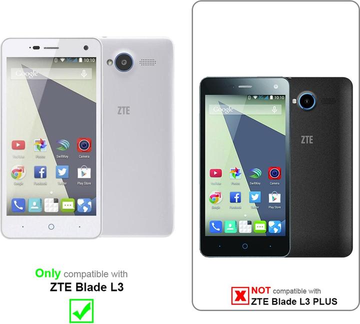 Image du produit Cadorabo Verre de protection d'écran (1 pièce(s), ZTE Blade L3)