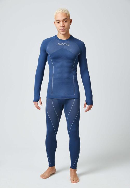 Actual product image Snocks Men's thermal underwear with thumb hole (L)