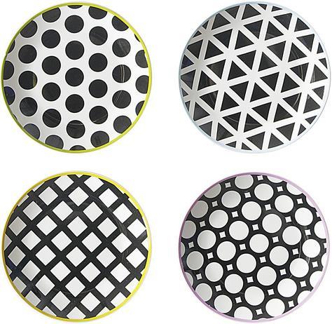 Contento Assiette à petit-déjeuner, set de 4 (4 x, 19.60 cm)