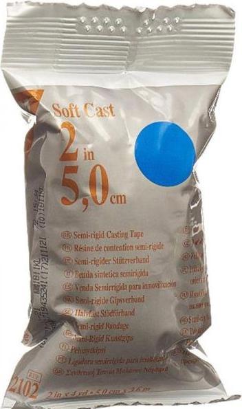 Produktbild 3M Scotchcast Softcast 2.5cmx1.8m blau