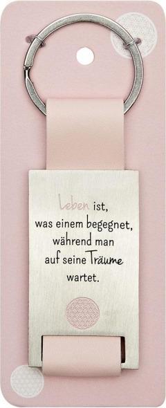 HCA Schlüsselanhänger mit Spruch - Blume des Lebens