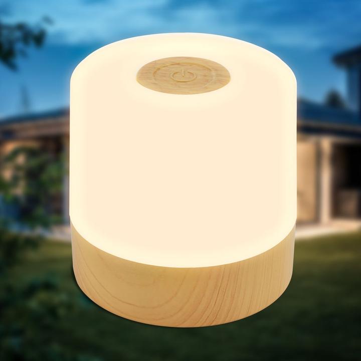 Image du produit B.K.Licht Lampe de table LED rechargeable (150 lm)