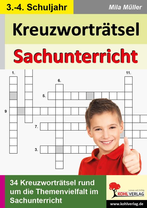 Image du produit Kreuzworträtsel Sachuntericht (Allemand, Mila Müller, 2019)