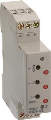Actual product image Omron Industrial Automation Time relay H3DS-AL AC/DC OMI delayed response 24-230VAC/24-48VDC 1