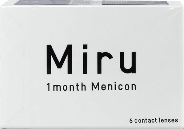 Produktbild Discountlens Miru 1Month Menicon - 6 (-4, Monatslinse, 6 Stück, Sphärisch)