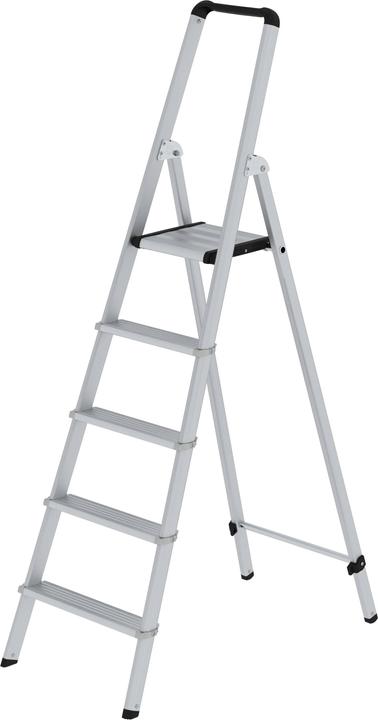 Productafbeelding Munk Aluminium trap, enkelzijdige toegang (Trapladder, 117 cm)