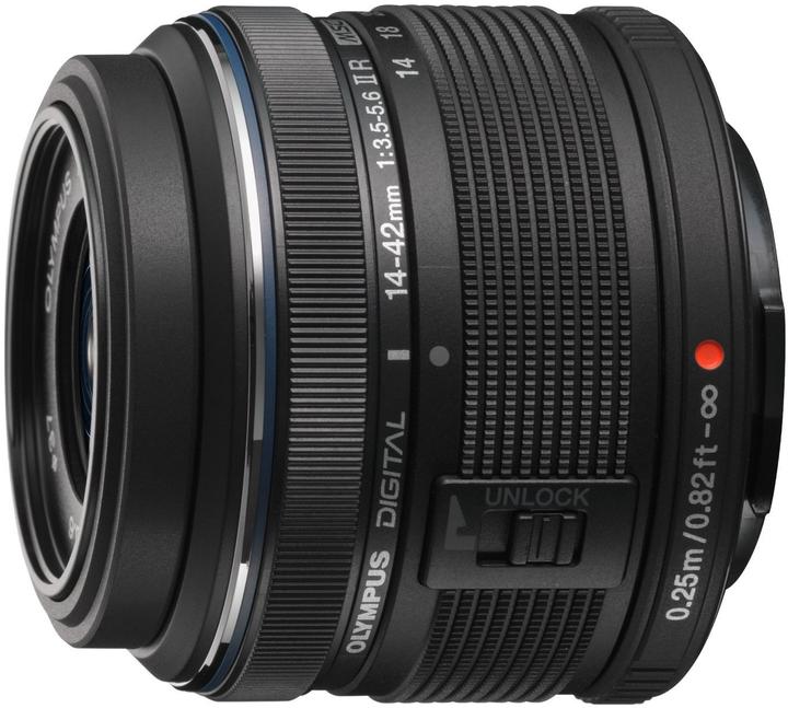 Produktbild Olympus ED 14-42mm, f/3.5-5.6 II Black (Micro Four Thirds, Micro Four Thirds)