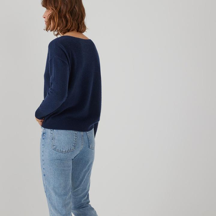 Produktbild La Redoute Collections Pullover mit U-Boot-Ausschnitt (S)