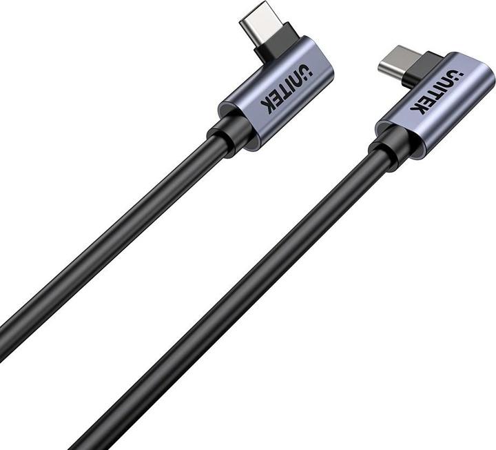 Immagine prodotto Unitek CAVO USB-C KĄTOWY 90°/90° PD 100W M/M 0 5M (0.50 m, USB 3.0)