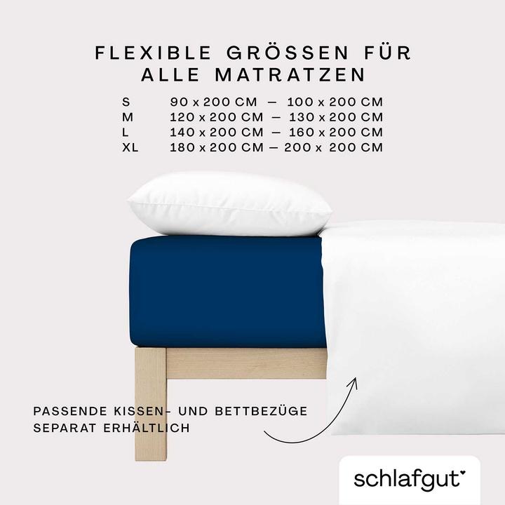 Actual product image schlafgut Frottex (90 x 190 - 100 x 220 cm)