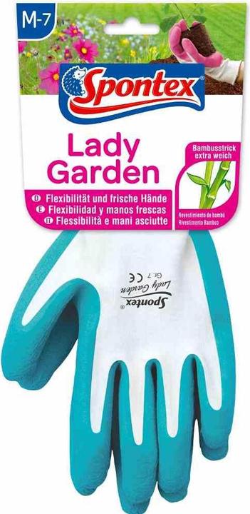 Produktbild Spontex Gartenhandschuhe, Farbe: sortiert, Grösse: 7, waschbar bis 40 °C (7)