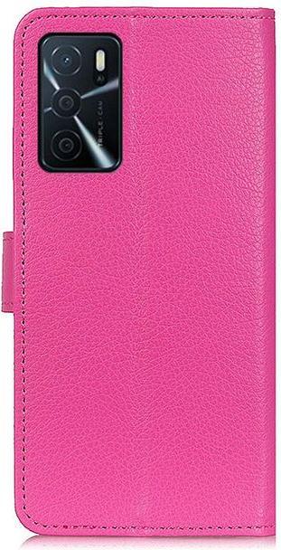 Actual product image MU Classic Litchi Leather Bookcover Series (Oppo A16s, Oppo A54s)