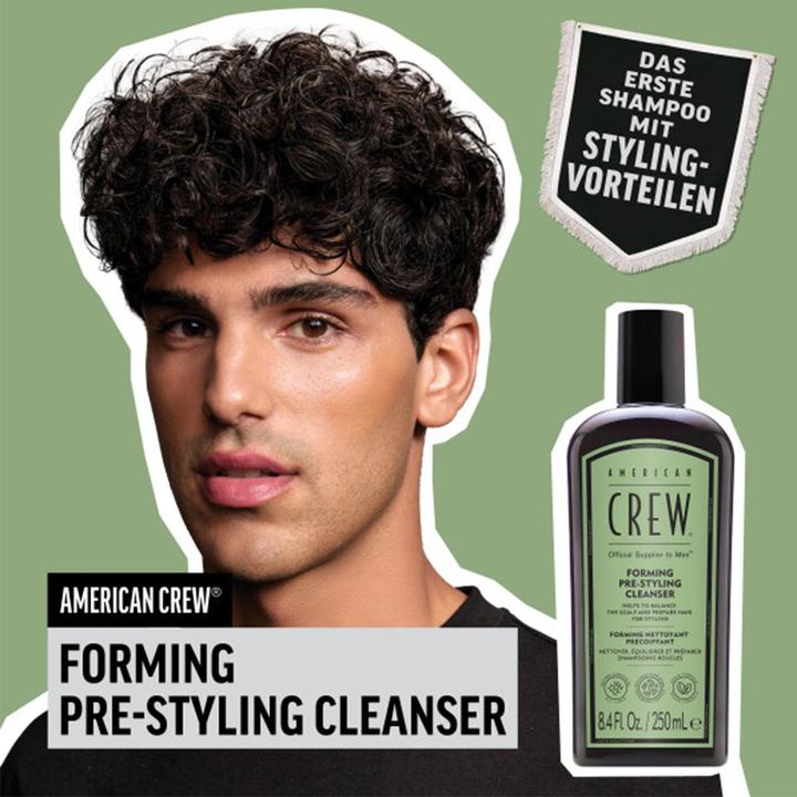 Actual product image American Crew Forming Pre-Styling Cleanser, 250ml (250 ml, Liquid shampoo)