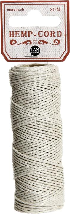 Actual product image I Am Creative Hemp cord (Gift ribbon, 1 x)