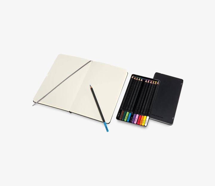 Image du produit Moleskine Sketching Kit (13 x 21 cm, Blanc, Couverture rigide)