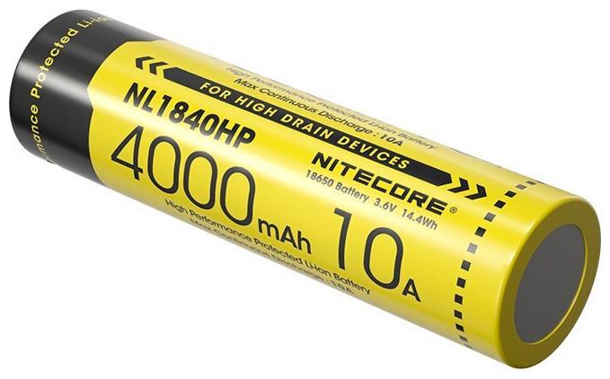 Actual product image Nitecore NL1840HP (1 pcs., 18650, 4000 mAh)