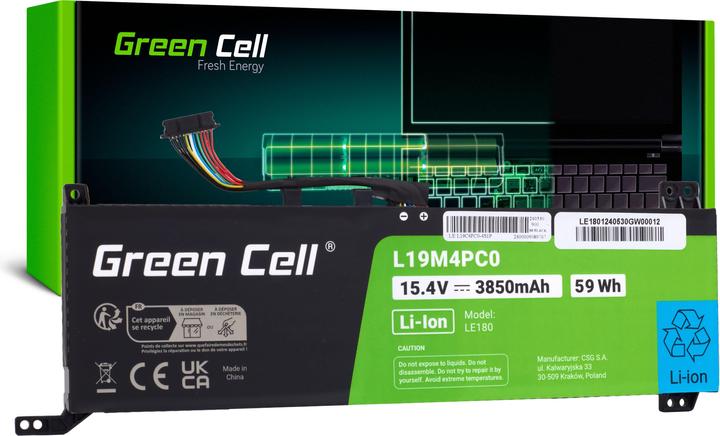 Actual product image GreenCell Green Cell L19M4PC0 Battery for Lenovo Legion 5P-15IMH05 5P-15IMH05H 5-15IMH05 5-15IMH05 5-15IMH05H