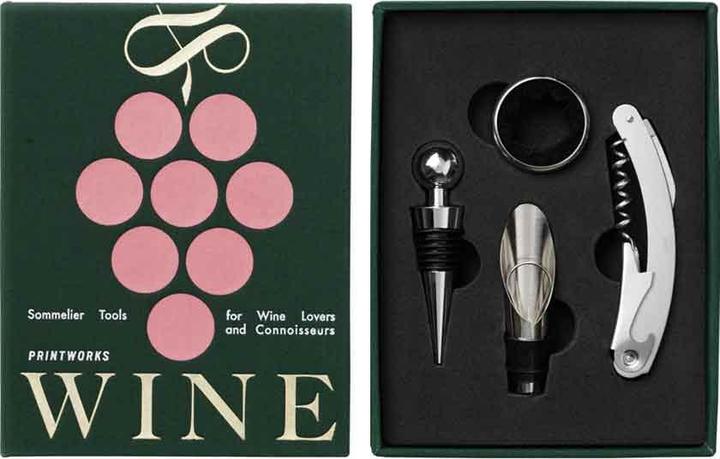 Produktbild Printworks The Essentials – Wine Tools (Weinverschluss)