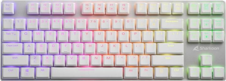 Actual product image Sharkoon purewriter tkl rgb gaming keyboard (US, Cable)