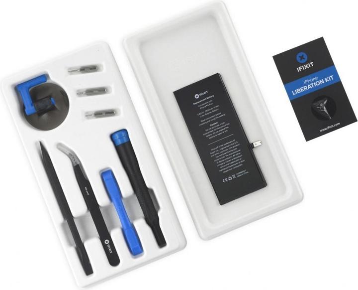 Actual product image iFixit EU269002-5 Mobile Phone Spare Part Battery/Battery Black