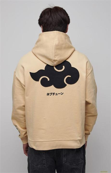 Immagine prodotto Maglia con cappuccio Naruto Shippuden Graphic Beige (S) (S)