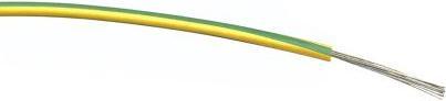 Actual product image Rs Pro Single core cable 0.5mm² 100m green, yellow PVC insulated Ø 1.55mm 16/0.2 mm strands (100 m)