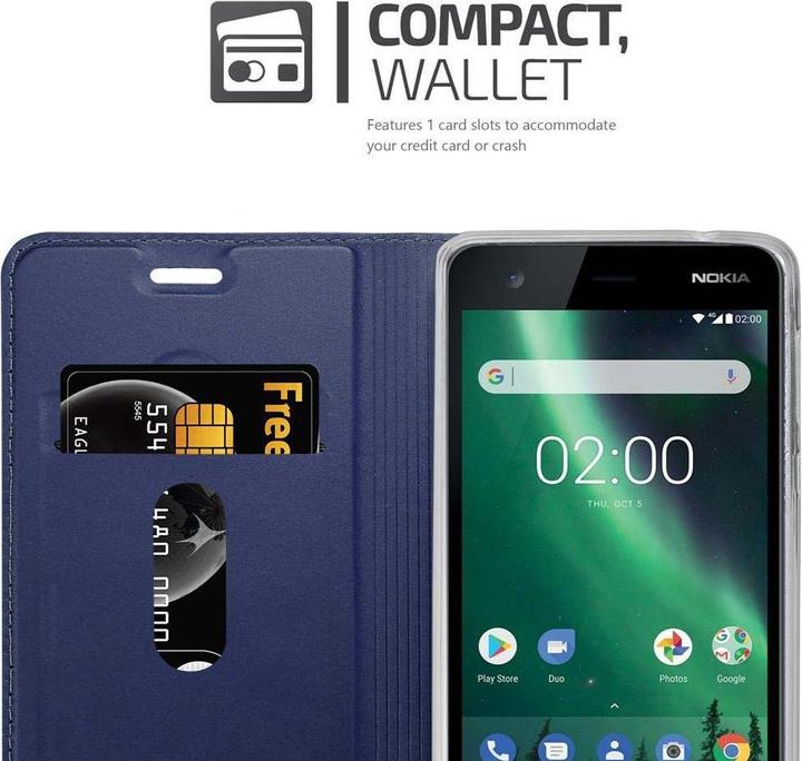 Image du produit Cadorabo Book Classy Style Cover (Nokia 2)
