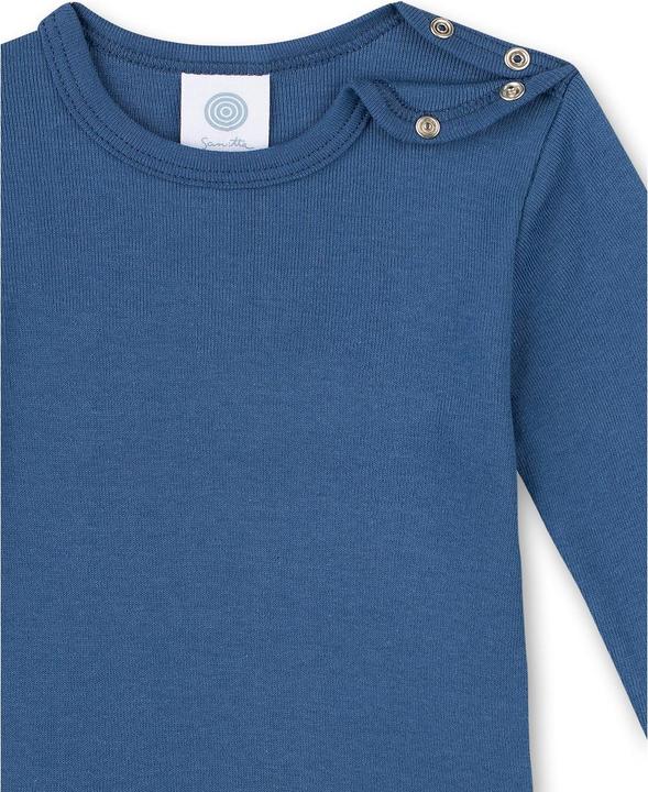 Produktbild Sanetta Langarm-Body 2er Pack Blau/Weiss Gr. 68 (68)