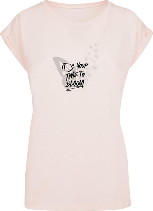 Actual product image Merchcode Ladies Its Your Time To Bloom Extended Shoulder Tee - 112545 (M)