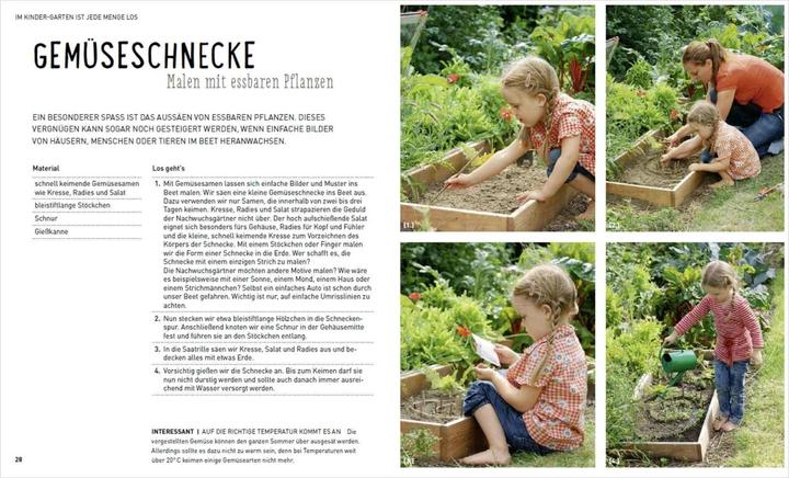 Produktbild 45 Gartenprojekte für Kinder ab 3 Jahren (Deutsch, Katja Maren Thiel, 2023)