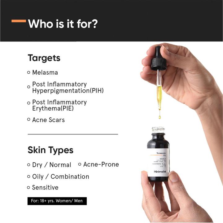 Actual product image Minimalist Tranexamic 03% Face Serum (30 ml)