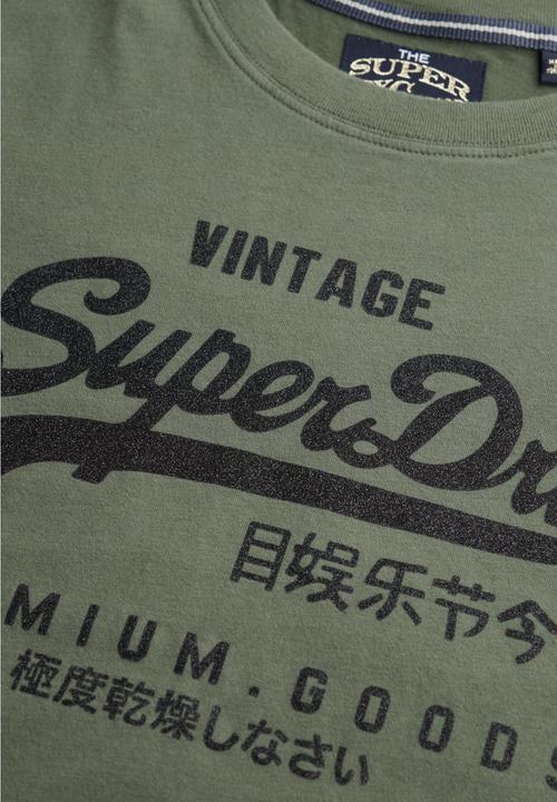Produktbild Superdry Locker geschnittenes Vintage Logo T-Shirt mit Verzierung (S)