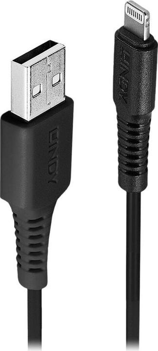 Produktbild Lindy Lade- und Sync-Kabel Apple MFi (1 m, USB 2.0)