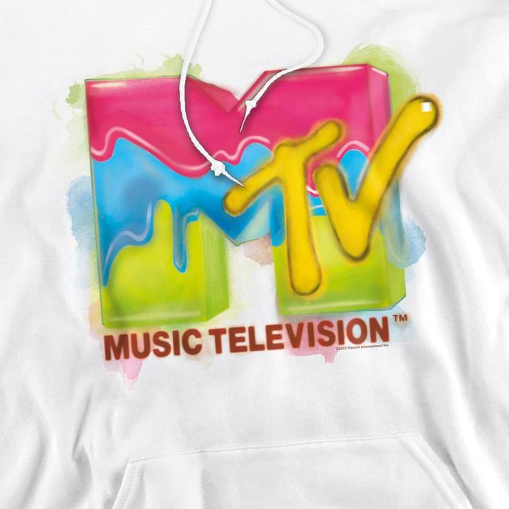 Immagine prodotto MTV Felpa con Cappuccio Logo Vernice Uomo (M)