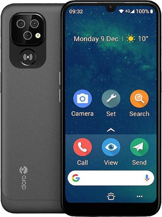 Image du produit Doro 8100 (32 Go, Grey, Gris, 6", SIM simple, 13 Mpx, 4G)