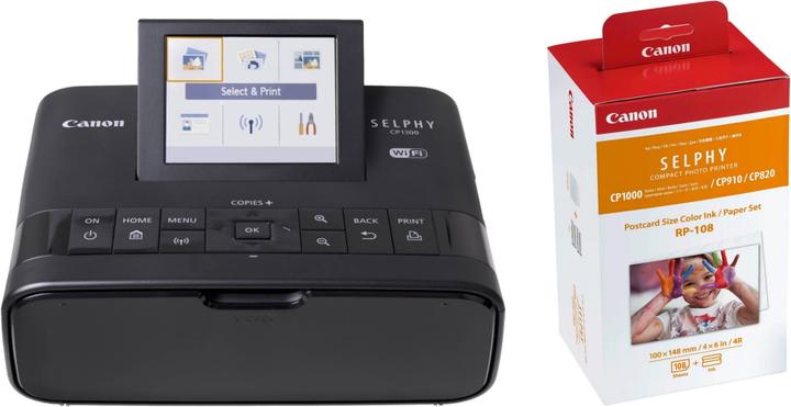 Canon Selphy CP1300 Kit d'impression(108 impressions)
