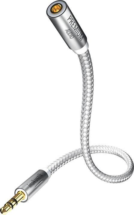 Actual product image Inakustik Premium 3.5mm Stereo Jack Extension Cable (7.50 m, 3.5mm jack (AUX))