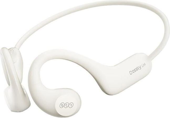 Actual product image QCY Crossky Link T22, BT, open construction, ENC, IPX6, sports headphones, white