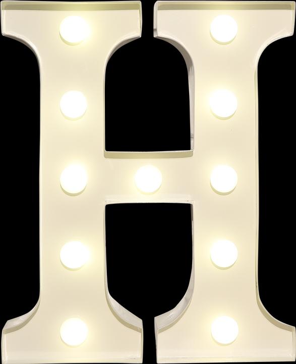 Produktbild Vegas Lights Buchstabe H