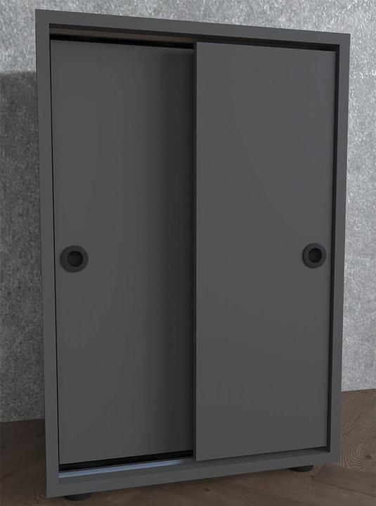 Actual product image VCM Büroschrank Aktenschrank Ulas 2fach (49 x 38 x 74 cm)