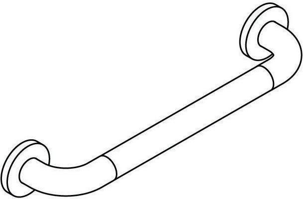 Produktbild Hewi Haltegriff SERIE 801 90mm tief d= 33mm Achsmass 400mm reinweiss