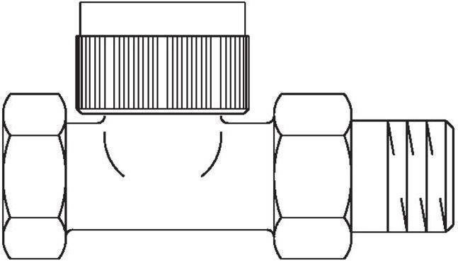Image du produit Oventrop OV Vanne thermostatique série RFV 9 M 30x1,5, PN 10, passage DN 15, R 1/2Z