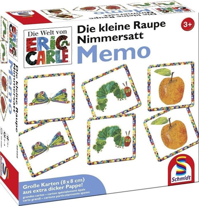 Produktbild Schmidt Spiele Die kleine Raupe Nimmersatt - Memo (Deutsch, Französisch, Italienisch, Englisch)